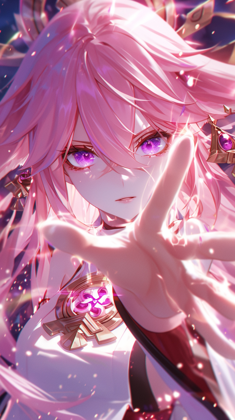 八重神子丨紫眸星辉丨