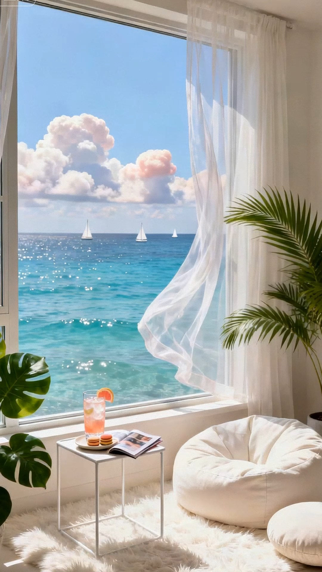 治愈海边美景