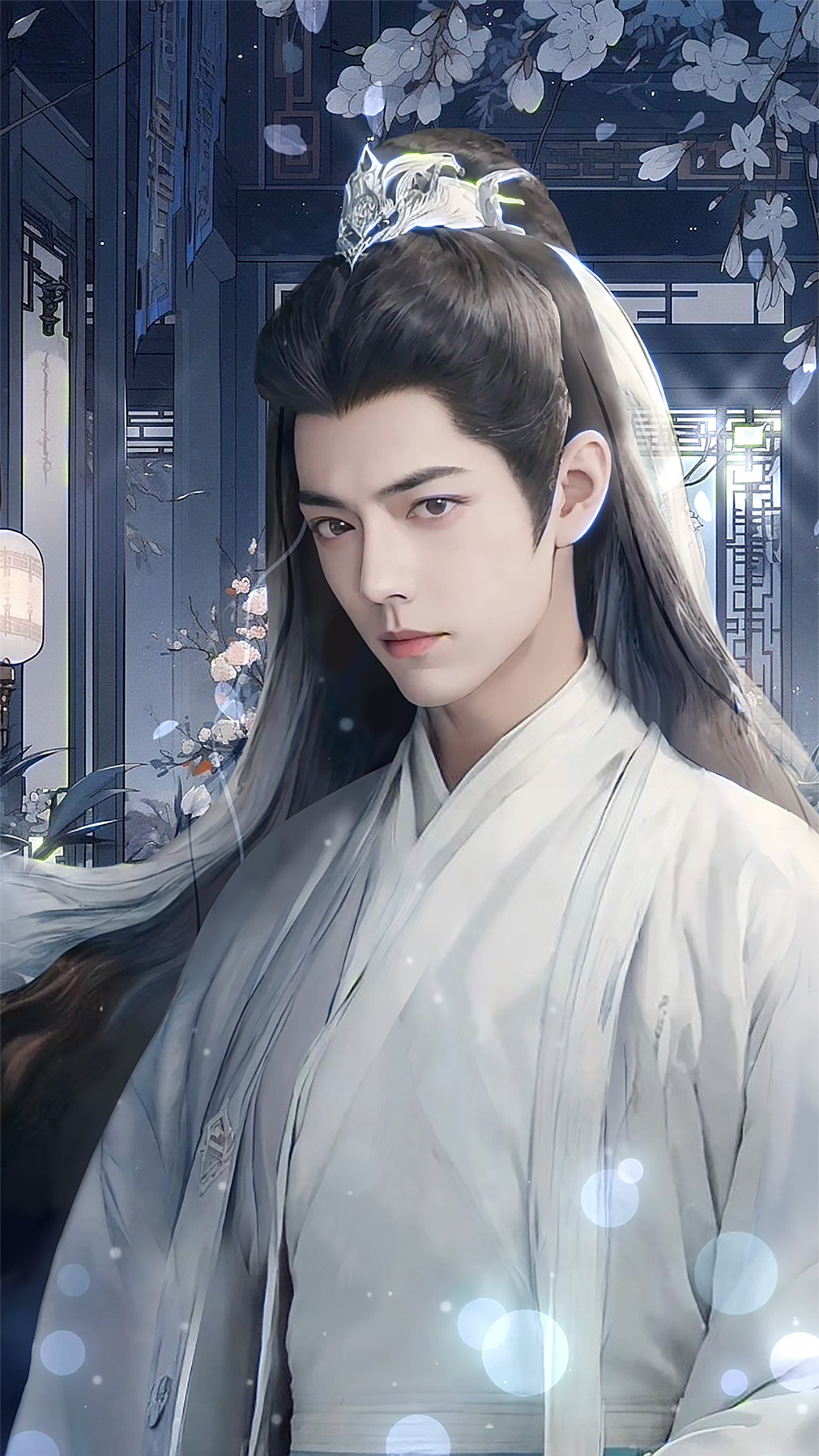 晴时月影