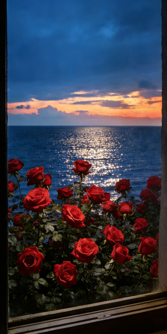 窗外玫瑰